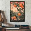 Canvas Printing Fruit Japanese Vintage Creative Landscape Forest Lake Posters and Prints Wall Art Picture for Living Room Decor