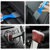 New 2 In 1 Car Dust Tool Cleaning Brush Accessories Interior For Volkswagen GTI CC R Passat GTD Jetta Polo R-Line Magotan T