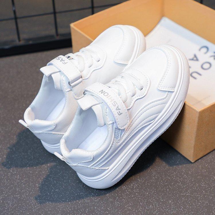 Breathable Kids Sneakers Comfortable Durable Flat Casual Shoes For Students Spring Autumn Versatile Athletic Board Shoes
