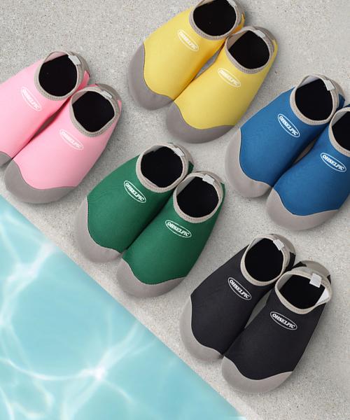 [OHSELPIC] (uni) Aqua Shoes_Teal Pink 4 Size [Shipped from Korea] 100% Authentic