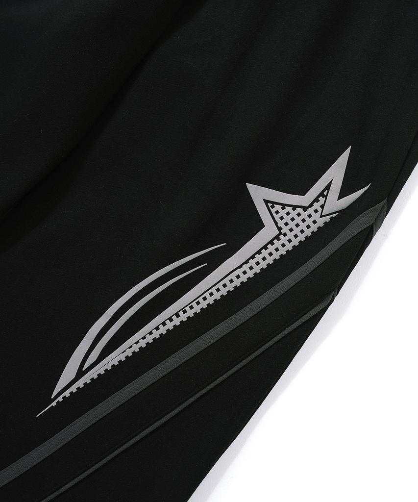 GAKKAI UNIONS Rising Sweat String Line Pants Black