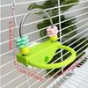Bite Resistant Bird Perch Stand Wear-resistant Non-slip Paw Grinding Sticks Colorful Decorative Parrot Standing Pole Small Birds