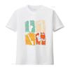Retro Bass Clarinet T shirt vintage Washed Soft Comfortable designer clothes Casual Slightly homme streetwear Stylish graphic