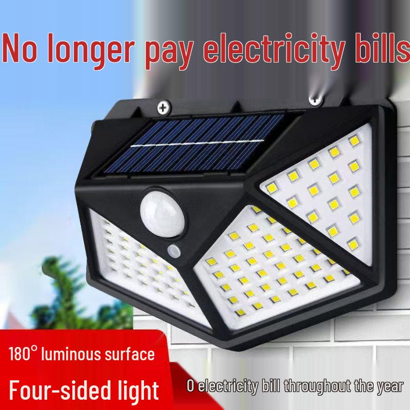 Solar Sensor Light: Automatic Dusk Activation for Outdoor Courtyard and Indoor Use