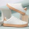 Autumn 2025 Women's Premium White Leather Sneakers