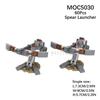 Military Series MOC Bricks Middle Ages WW2 Artillery Catapult Siege Compatible With Figures Adult Building Blocks Kids Toys Gift
