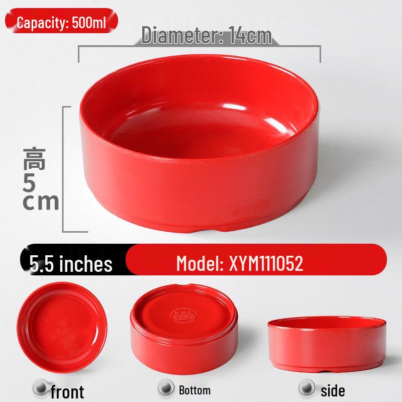 Melamine Imitation Porcelain Steamed Egg Bowl - Durable Small Catering Dish