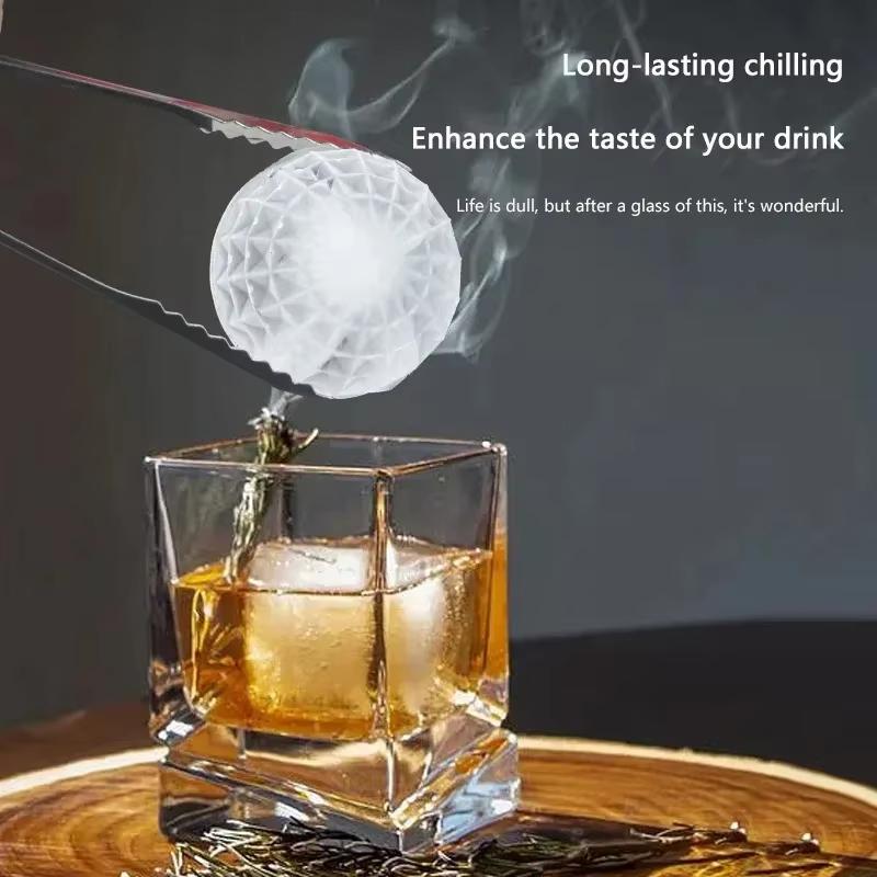 Eiswürfelform mit Deckel Rund Quadratisch Eisball Silikonform Sommer Küchenzubehör für Küche Cocktail Whiskey Getränke