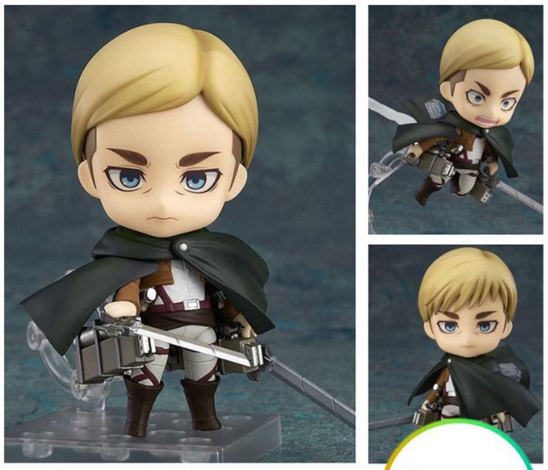 Chibi Nendoroid Attack On Titan: Eren, Hanji, and Mikasa Figures (Final Season)