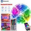 1M Led Lights 5050 for Room Music Sync Multicolor RGB 5V Led Strip Lights Flexible Ribbon for Party Bedroom Decor TV Backlights