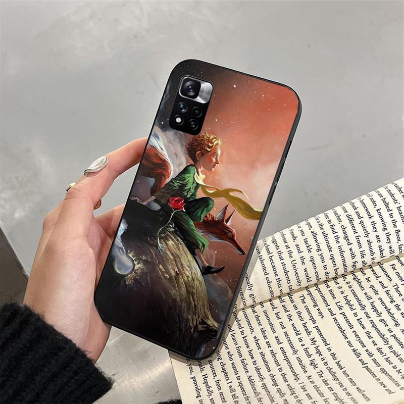 Phone Case For Xiaomi Redmi note 13 12S 12 Pro 11S 11 10 Pro 10S 12S Redmi 10 10C 9C 13C The Little Prince Fox Case