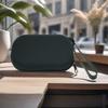 1Pc Oval Silicone Cosmetic Bag Coin Purse Large Capacity Multifunction Storage Bag Solid Color Small Item Bag Pouch