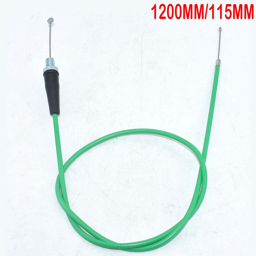 Universal 1200MM Throttle Clutch Cable For Chinese Pit Dirt Motor Bike XR50 CRF50 CRF70 KLX 110 125 SSR TTR BBR