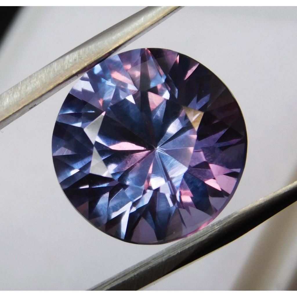 8 Ct Natural ALEXANDRITE Color Change Round Cut CERTIFIED Loose Gemstone