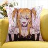 Misa Amane Comic Character World Various Sizes Square Pillow Case For Car Home Bedchamber Decor