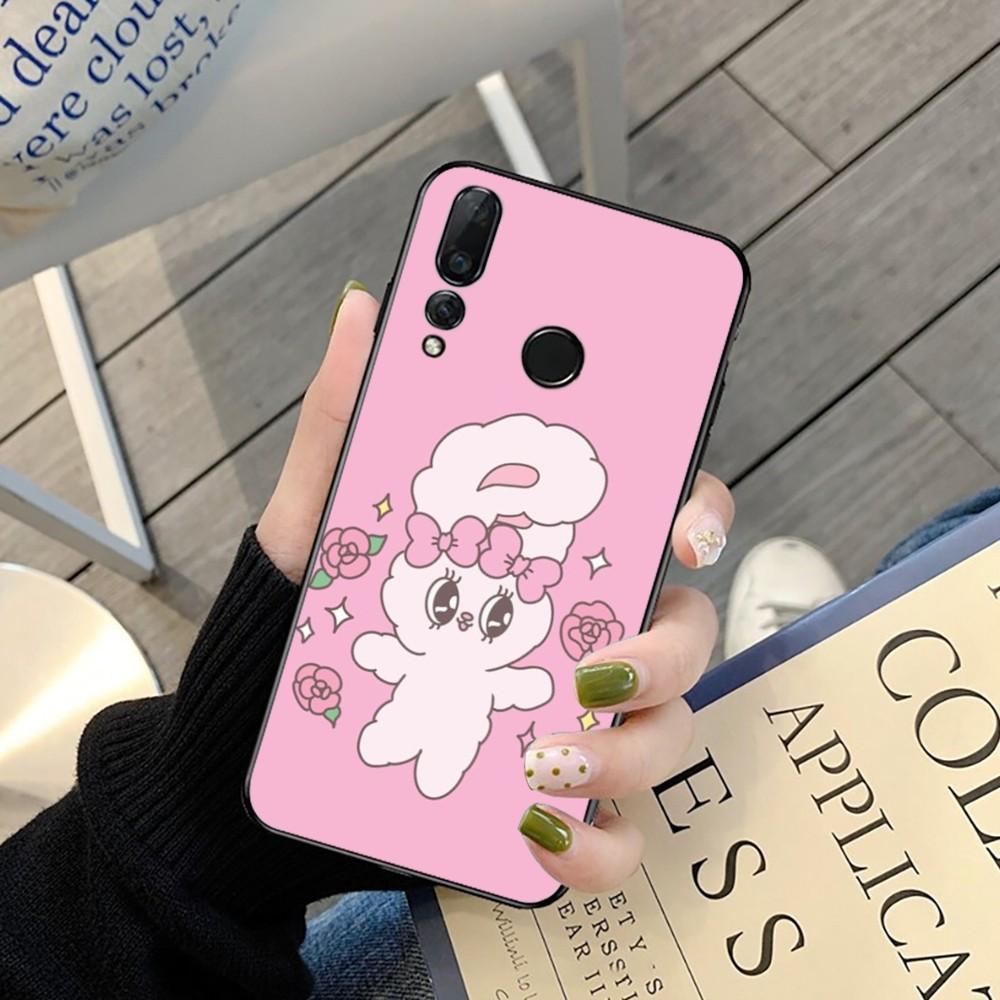 

Esther Cute Bunny Phone Case For Huawei Y9 6 7 5 Prime Enjoy 7s 7 8 Plus 7a 9e 9plus 8E Lite Psmart Shell Huawei Y6 2018