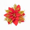 Decorations Christmas Floral With Plastic And Glitter Finish Festive Tree Decor