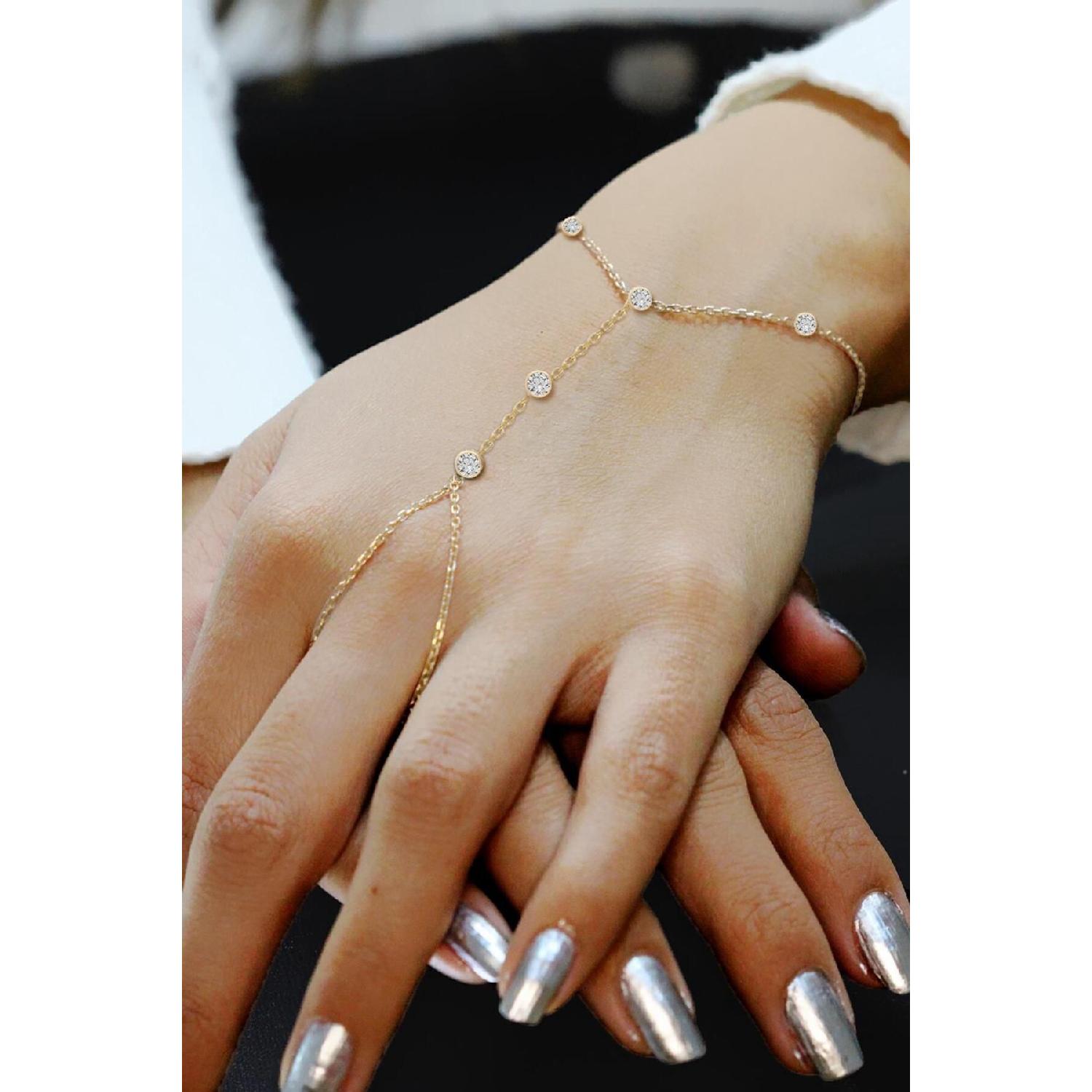 

Silver Gold Gilded Zircon Stone ahmeran Sgtl10856gold золотий