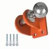 Long Shank Trailer Ball Mount RV Tow Hitch Easy to Install Black