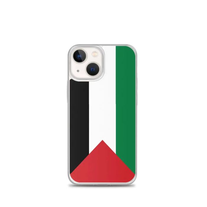 IPhone-deksel - Palestina-flagg - iPhone 13 mini - Fleksibelt - Flerfarget - Vertikalt