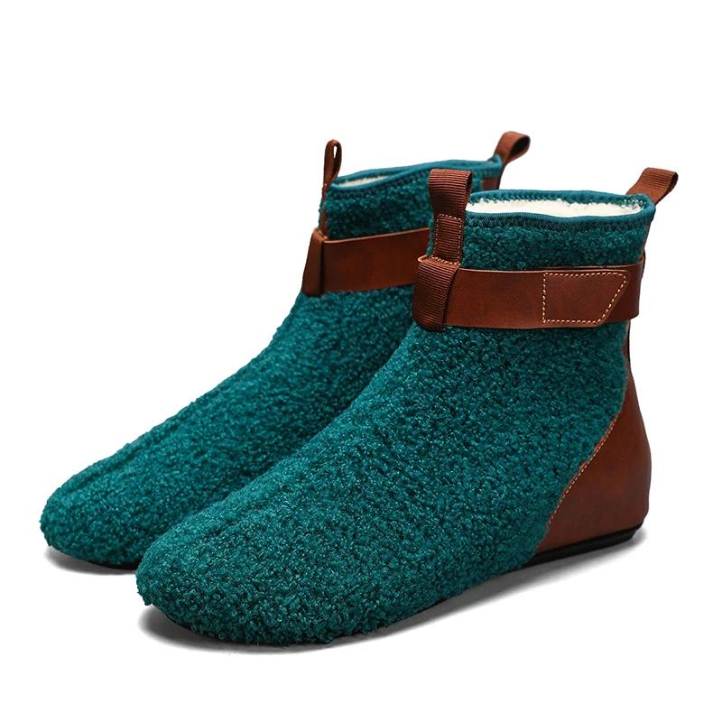 

YRZL Мужская обувь Зимние мужские ботинки Мужские теплые тапочки Балетки Мягкие Нескользящие Мужские Повседневные Туфли Удобные Домашние Комнатные Тапочки Мужские 39