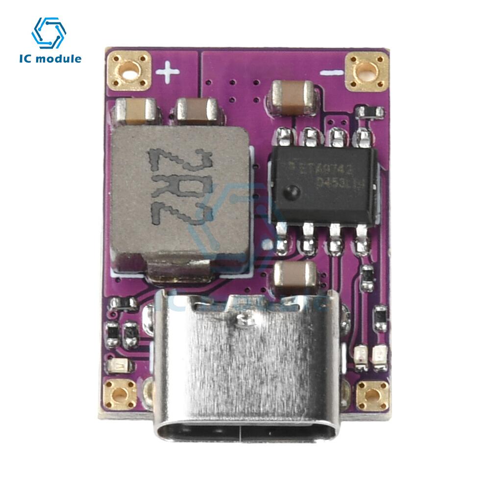 Type C Mini DC5V 2.4A Charge/Discharge Module 18650 Li-ion Battery Charging Protection Board Lithium Battery Power Supply Module