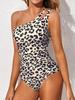 Women's One-shoulder One-piece Swimsuit Summer Swimwear