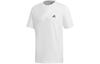 T Shirts Men's White Crew Neck Moderate Straight Fit GL6102