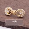 Various Cute Styles No Sew Waist Tightener Buttons Alloy Adjustable for Jeans Skirt Pants Waist Adjustment Accessory
