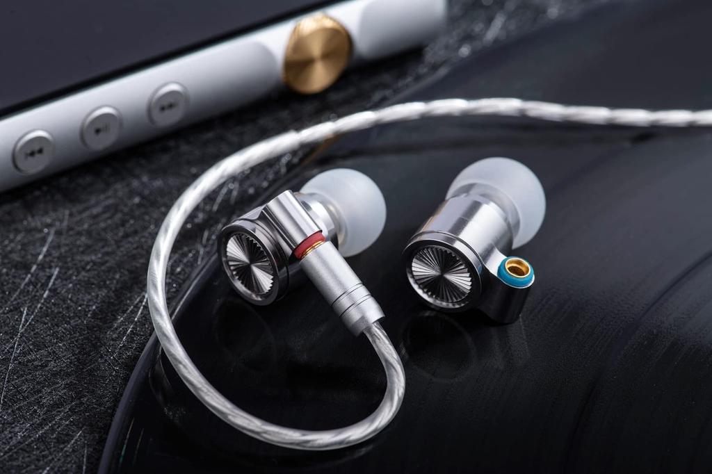 TINHIFI T4 10mm Carbon Nanotube CNT Dynamic Driver Hi-Fi In-Ear Earphones with Detachable MMCX Silver-Plated Cable