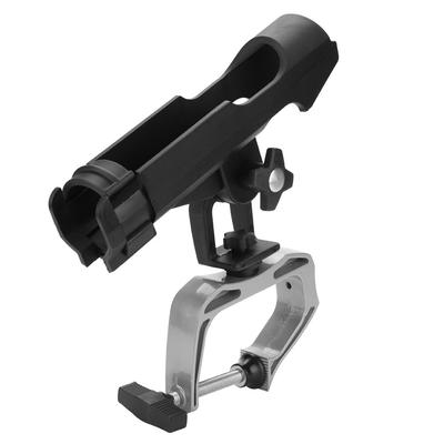 Rotatable Boat Rod Holder Kayak Raft Sides Clamp Mount Rack Fishing Tackle Accessory