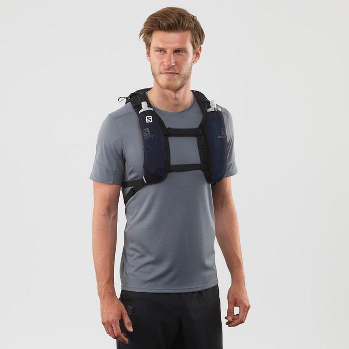 [Salomon] Hydration Pack AGILE 12 SET Black_1 NS