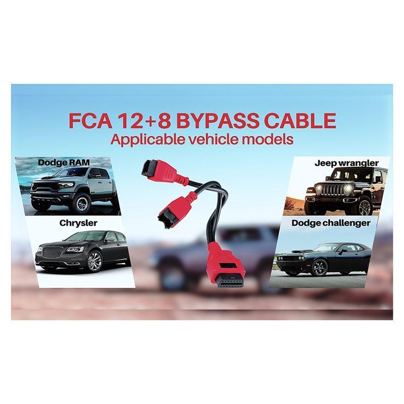 For -For Dodge Ram,Jeep Compatible 12+ 8 Pin Adapter Cable- Security Gateway For Autel Maxisys