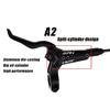NUTT 800/1400mm Bicicletă MTB frână Hidraulică Disc frână bicicletă clemă ghidon 22.2MM Ghidon Rotor 160mm Set frână față și spate