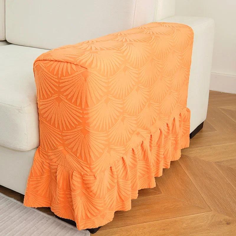 Чехлы для подлокотников утолщенные нескользящие универсальные мягкие теплые для защиты подлокотников стульев диванов кушеток реклайнеров 1Pcs 3725₽