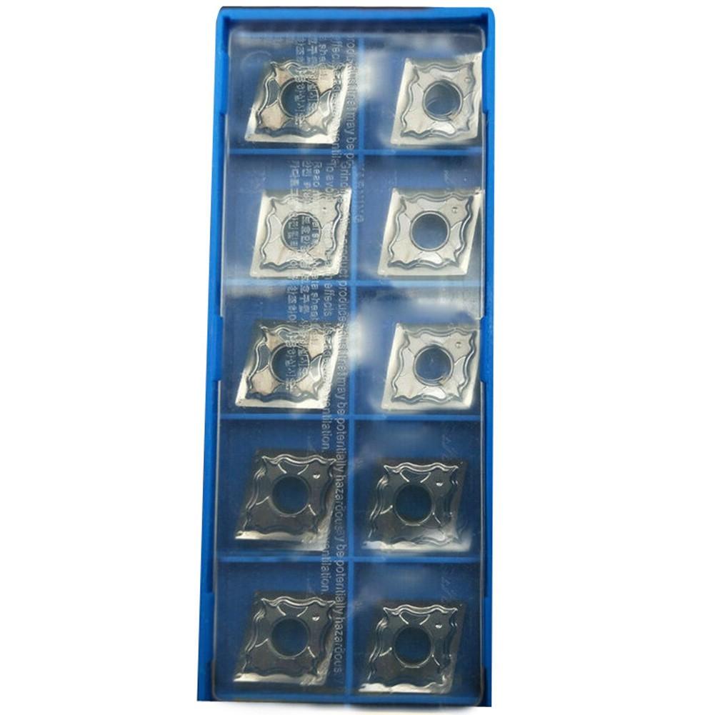10 Stück CNMG431HA H01 / CNMG120404HA H01 Hartmetall-Wendeschneidplatten für Aluminium
