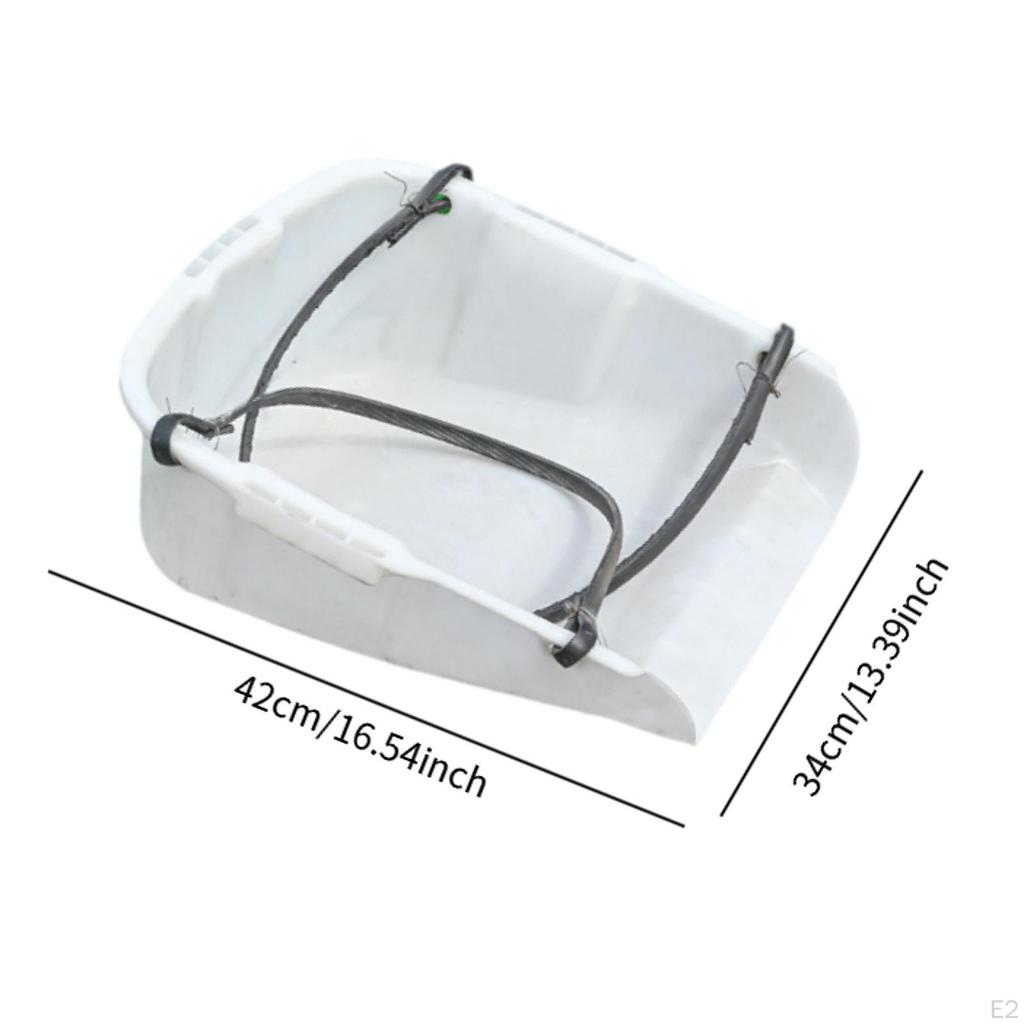 Cleaning Dustpan Dust Pan Farm Tool Sweeping Supplies, Reusable, Portable, Garden for Yard,