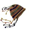 Autumn Niche Color Dopamine Winter Hat Women's Warm Fringed Pullover Hat Fashion Knitted Hat Wool Hat