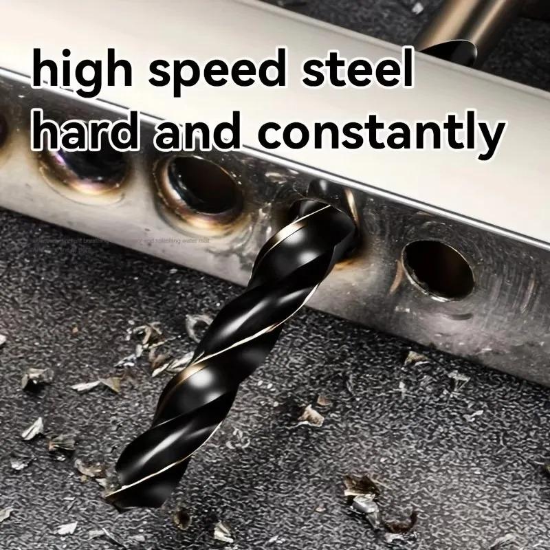 Xiaomi 15PCS HSS M35 Cobalt Coated Twist Drill Bit Set 1.5mm To 6.5mm Drill Bits For Wood Metal Drilling Power Tool Accessories