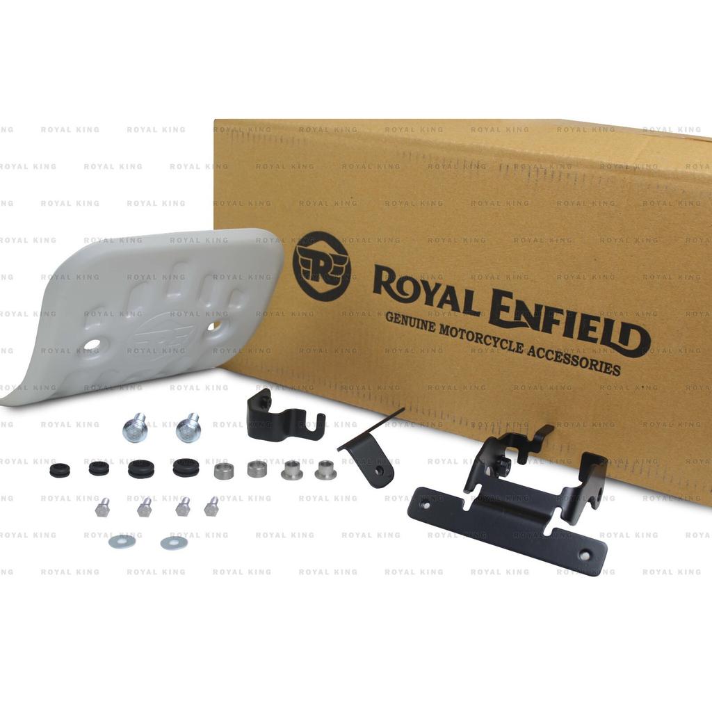 For Royal Enfield Bullet "650 Silver Aluminum Sumpguard"