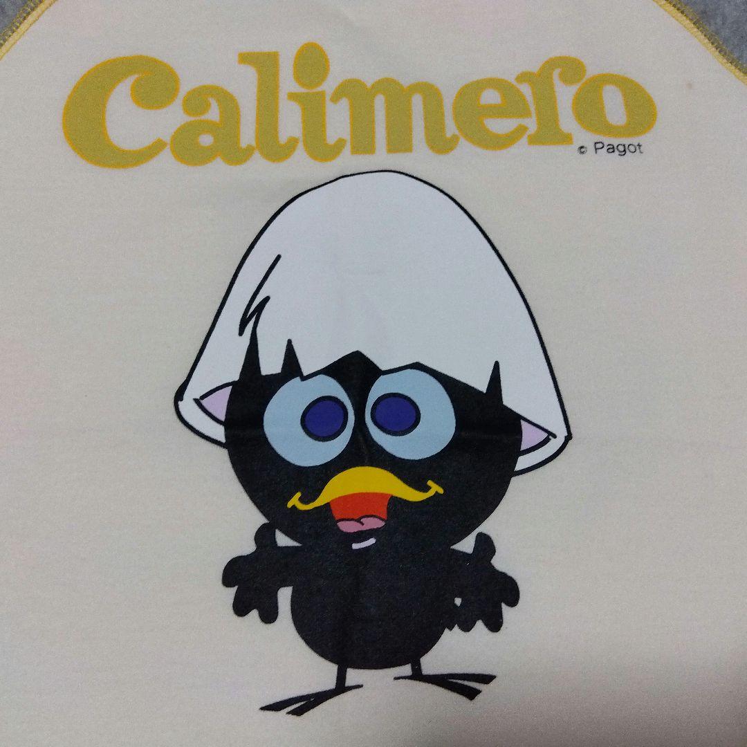 

[Б/У] Аниме-реглан 00-х годов Calimero с бирками, мертвый сток, редкий