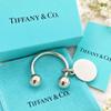Good Condition&Co. Tiffany Key Ring Silver 925 with Box