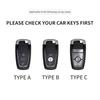 Car Key Case Cover Shell Fob for Ford Ranger Wildtrak Focus Explorer Edge EcoSport C-Max Galaxy Mondeo for Mustang PU Accessory