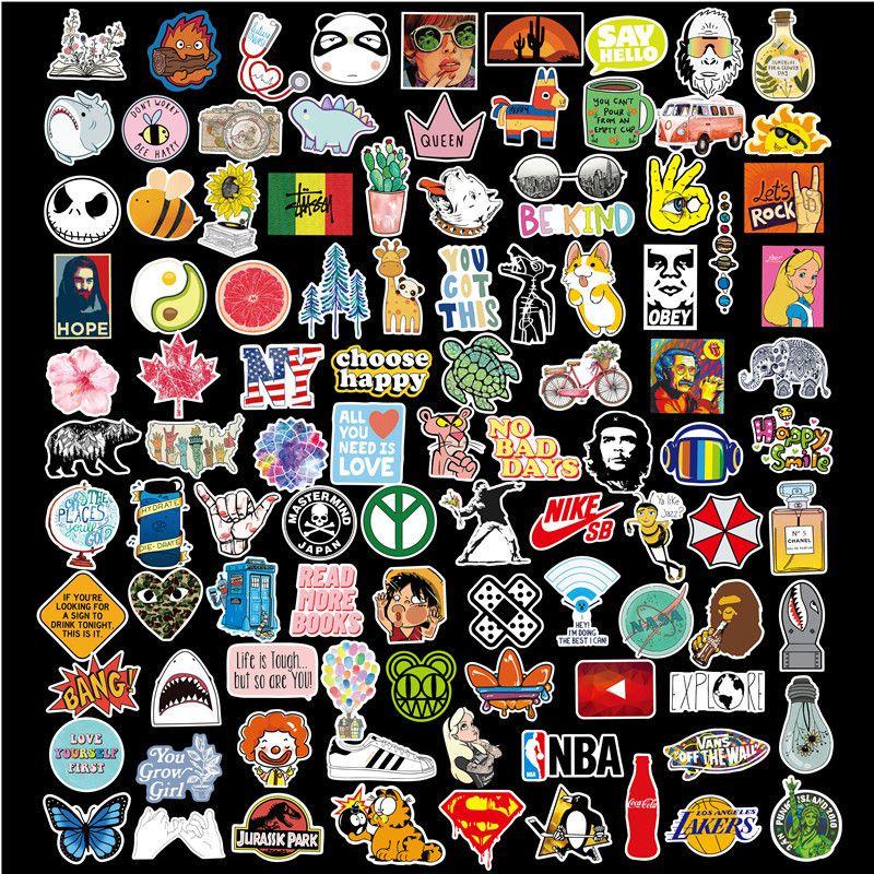 Show Your Love For Mario With 100pcs One Piece Mario Decals! C
