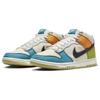 Nike Dunk Mid Pale Ivory Multi-Color Joggesko for menn Mineral-Teal Moss Black DV0830-100