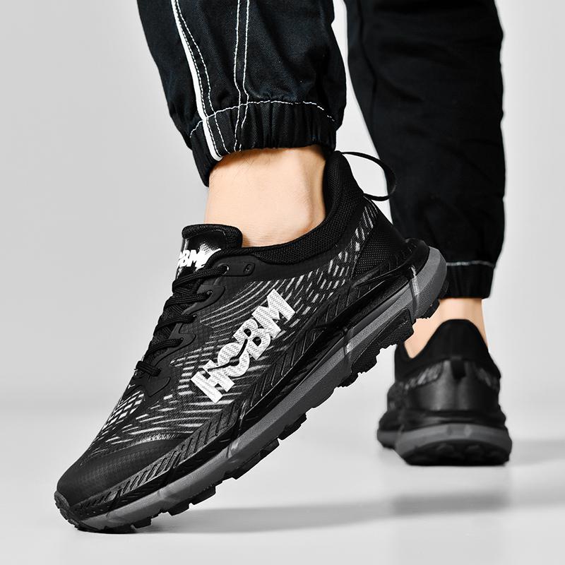 Running Shoes Men Outdoor Anti-slip Casual Men Shoes Mesh Breathable Wear-resistant Lightweight Soft Lace-up Sports Shoes Men