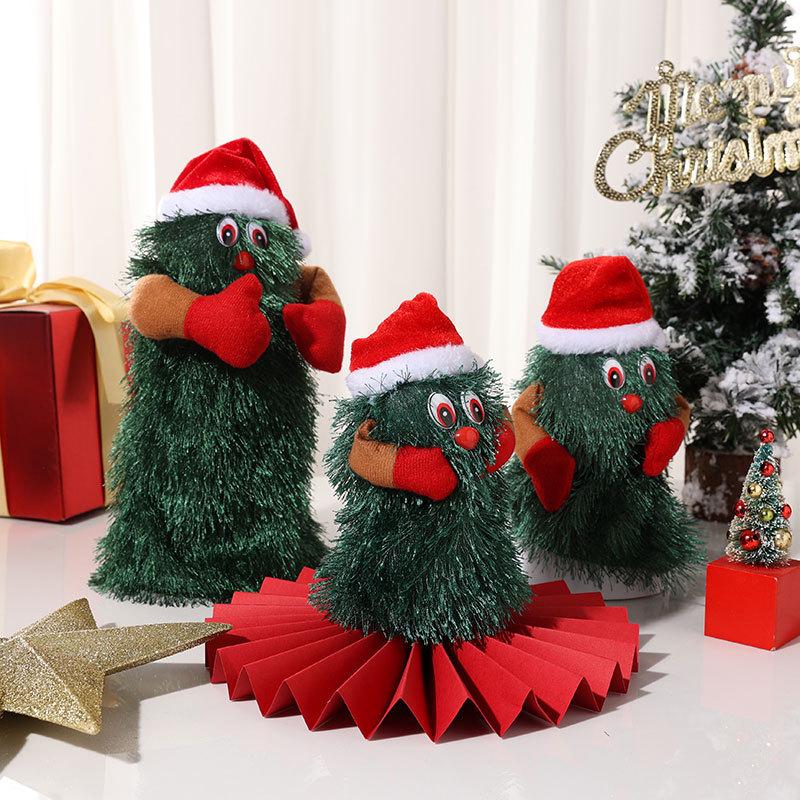 Drehende Musikalische Weihnachtsbaumfigurine - Feiertagsdekoration & Geschenk