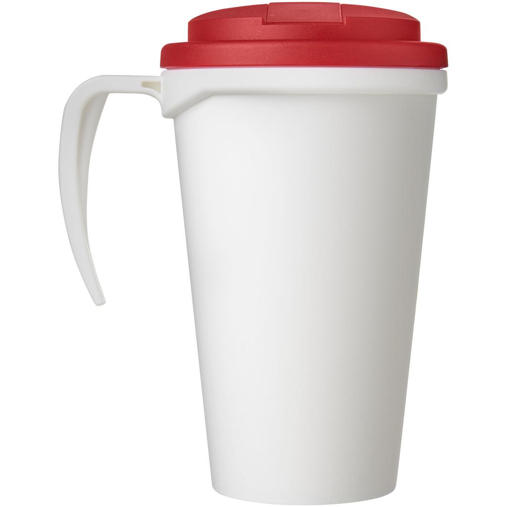 Americano "Grande" 350 ml mug with spill-proof lid White
