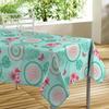 Nappe rectangle PVC Damanlys mandala menthe