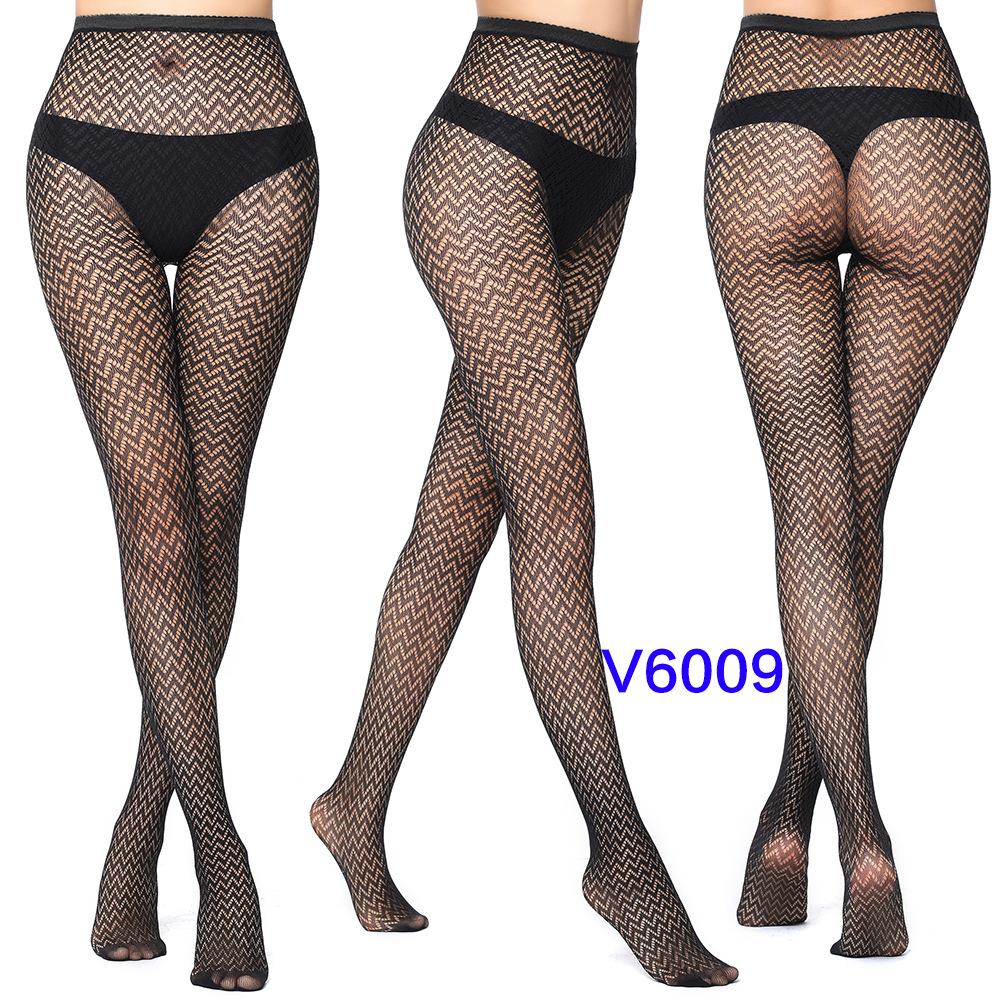 Sexy Black Stockings Large Size Seduction Ins Bow Hollow Fishnet Socks Bottom Socks Oversized Mesh Socks